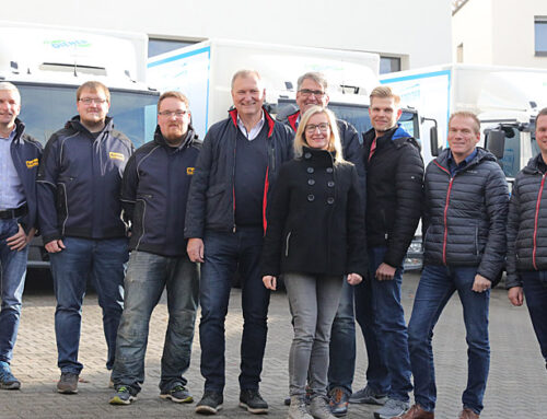 Sechs Lkw-Aufbauten für Wäscherei Diener