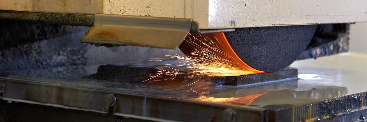 Flachgeschliffenes Werkstück