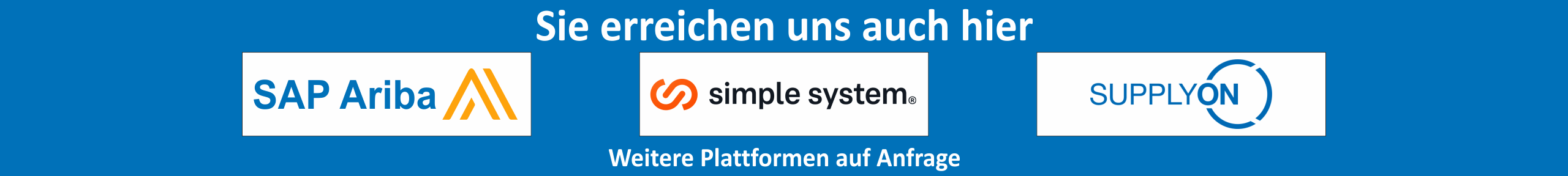 Banner Plattformen