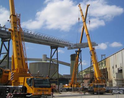 Montage und Rekonstruktion von Stahl- und Maschinenbau-Anlagen