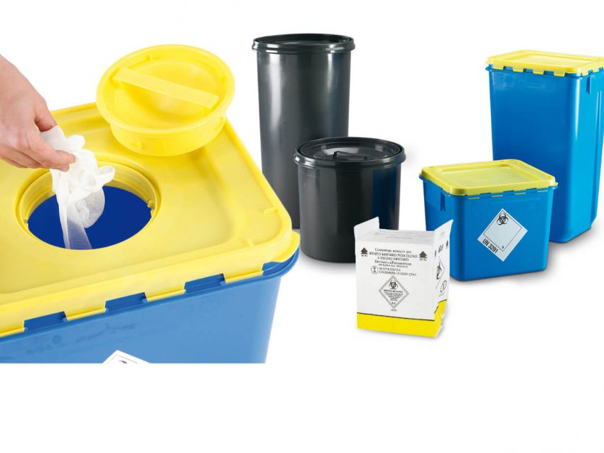Verpackungen für medizinische Abfälle