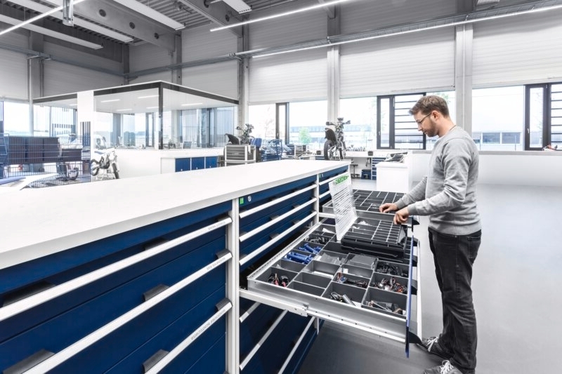 Modulare Werkstatteinrichtung bott cubio