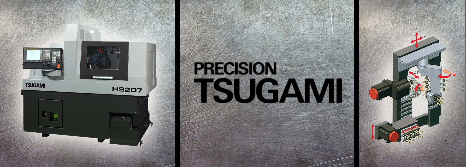 CNC-Drehmaschine TSUGAMI HS207