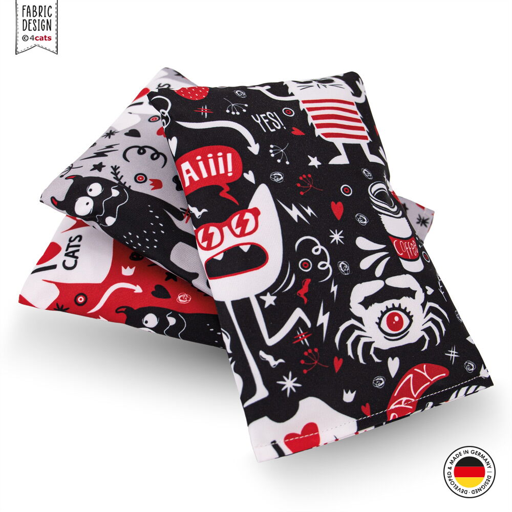 Crazy Raschelkissen (3er)