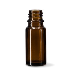 10 ml Braunglas-Tropfflasche, rund (GL18)