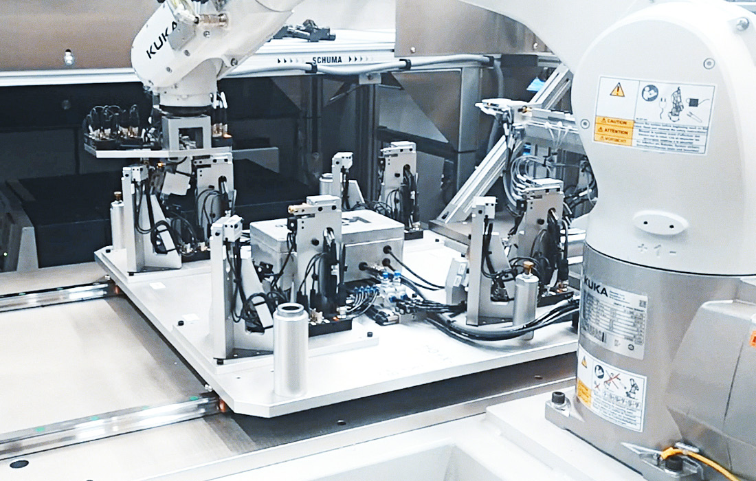 Kuka-Roboter in der Kunststofftechnik