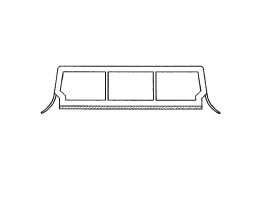 Fenstersprosse GL 4513