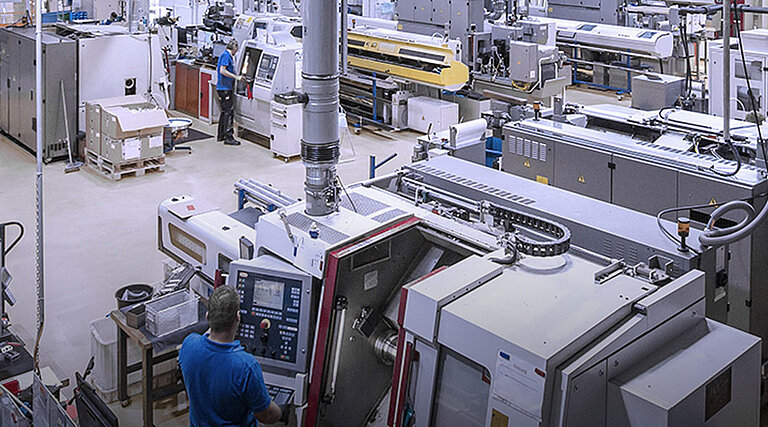 Manufacturing at the Obertrum am See site
