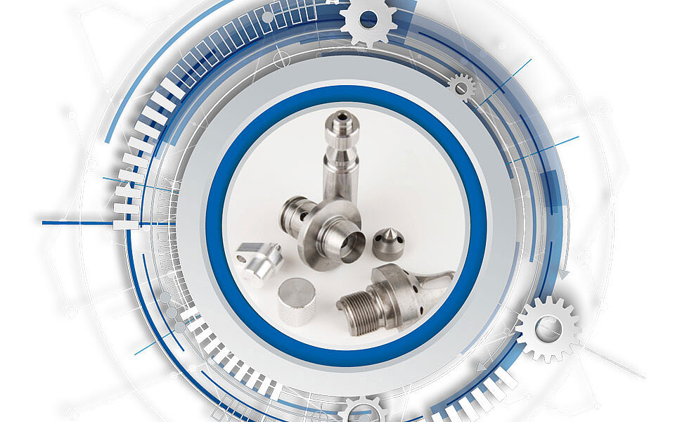 Turn-milled part