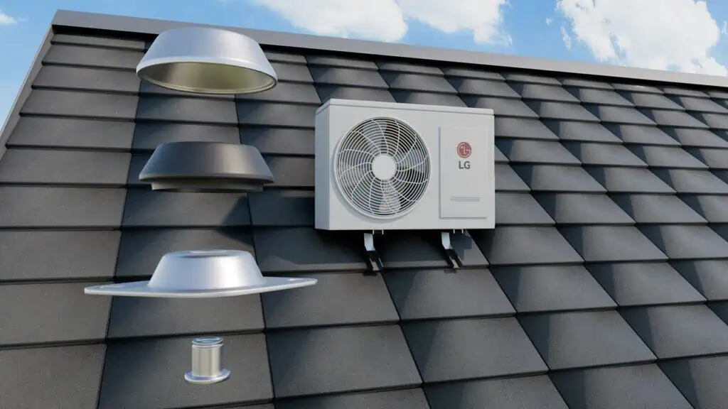 Vibration damper for air conditioning