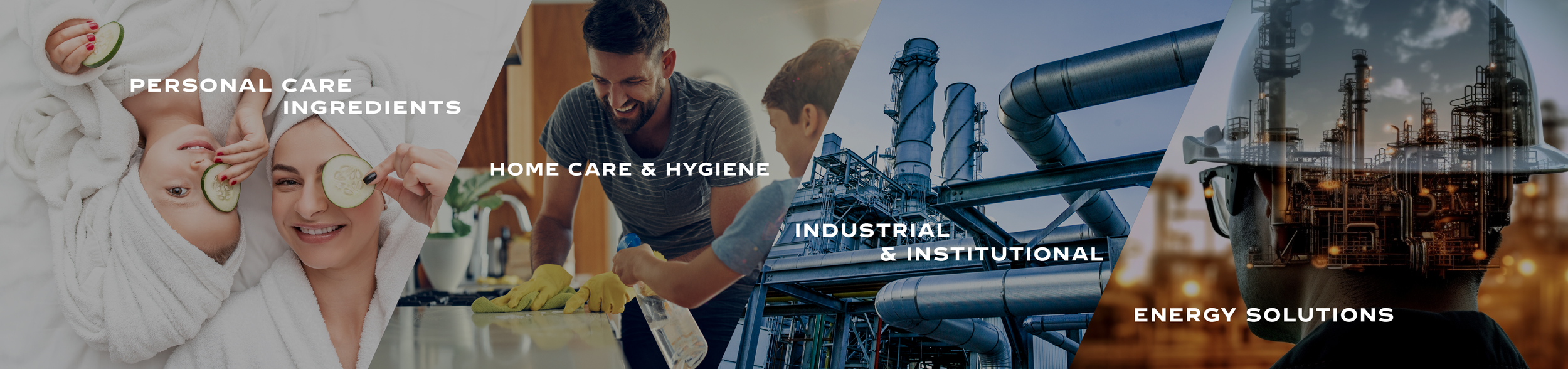 Surfactants and specialty chemicals for four markets