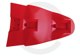 Red Hollow Barrier Arm Guard (Terberg 38300)