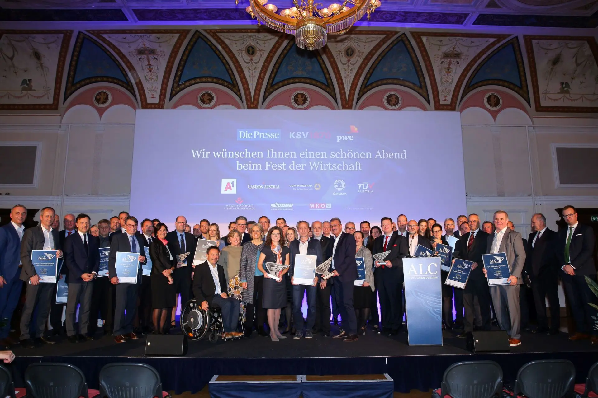 Spitzenplatzierung bei Austria's Leading Companies