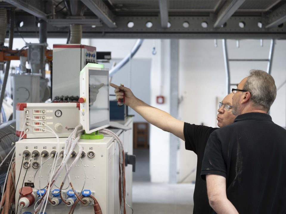 Produktionsüberwachung an der Linie