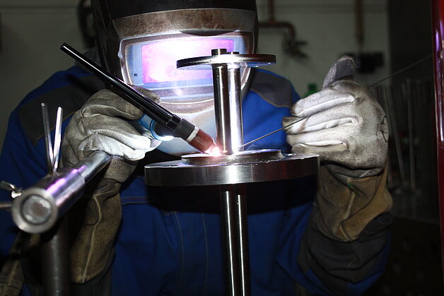 Bleikomponente aus CNC-Bearbeitung