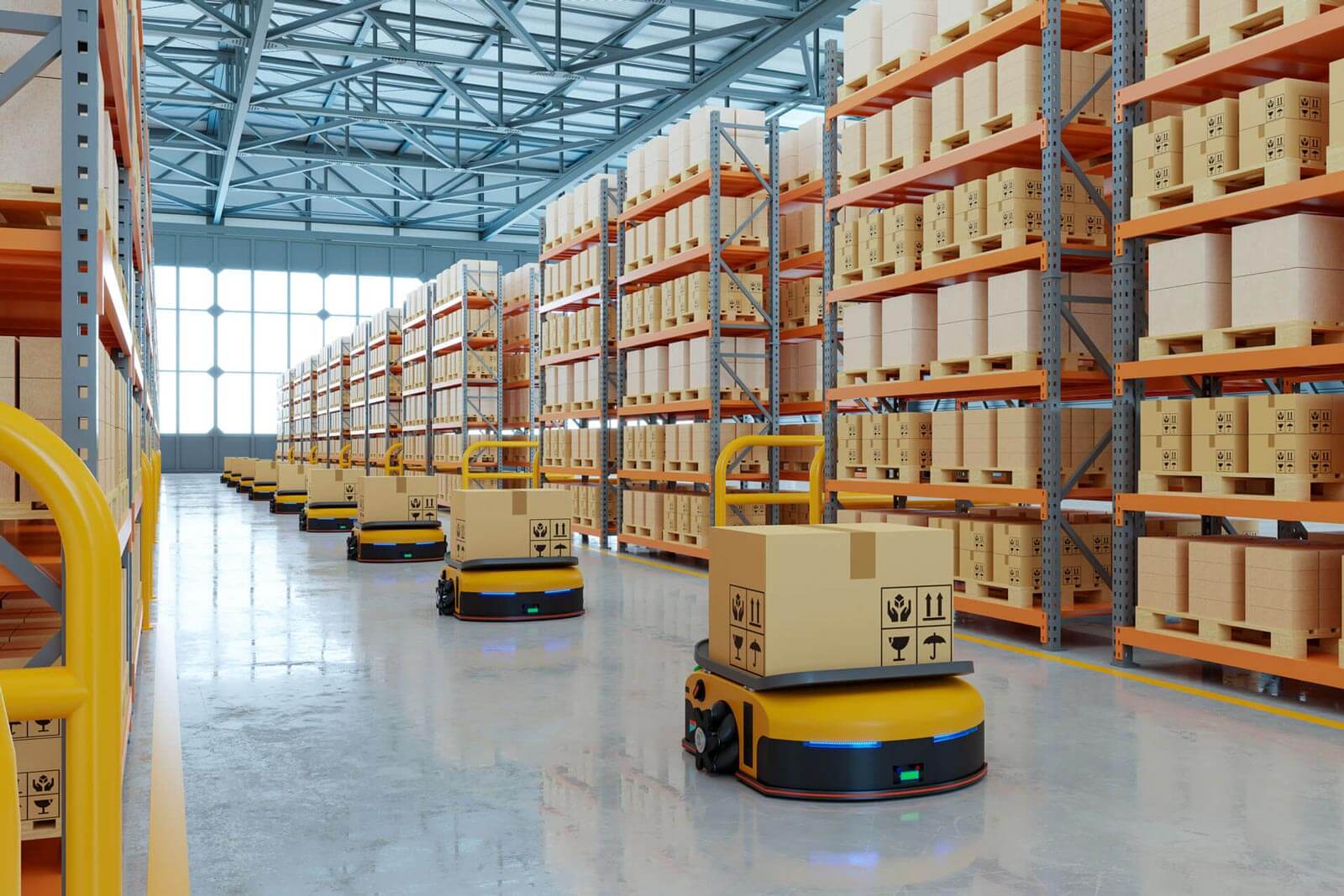 Akku-Pack für AGV/AMR