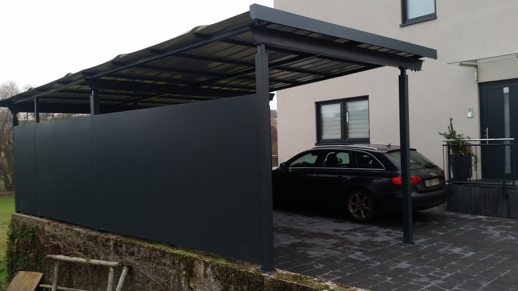 Carport-Konstruktion