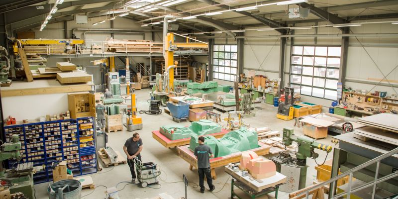 Gießereimodelle und Modelleinrichtungen