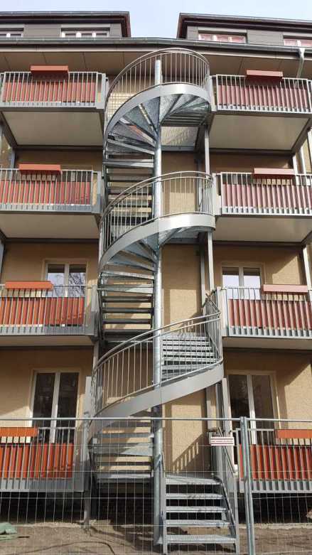Spindeltreppe / Fluchttreppe