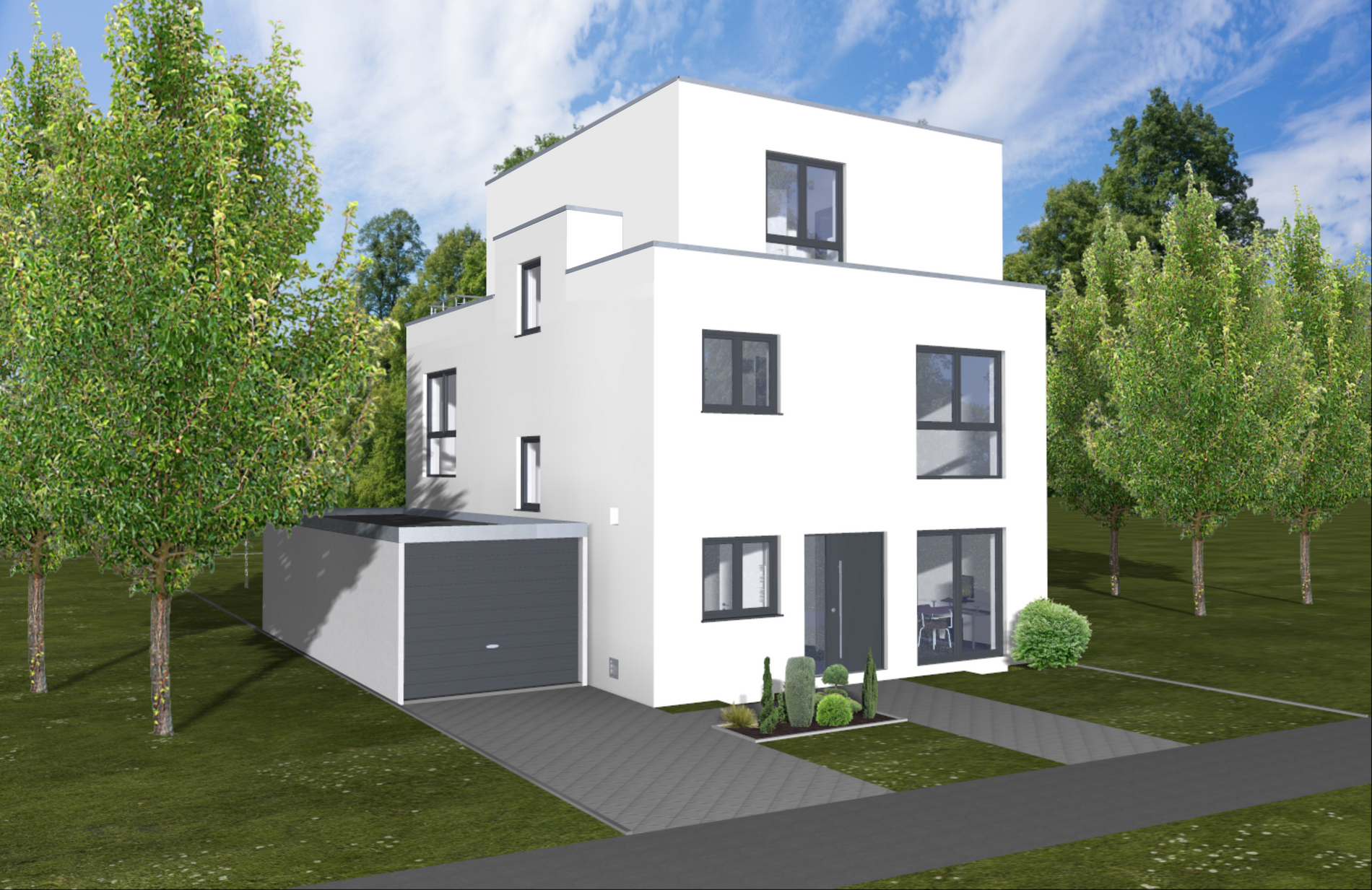 3D-Planung eines Bauvorhabens