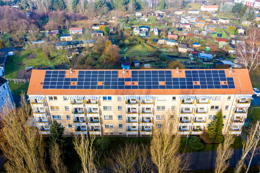 Photovoltaics for multi-family buildings