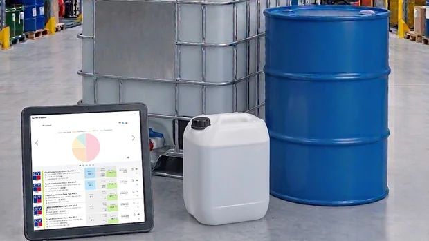 Chemikalienmanagement mit Telemetrie-Tanküberwachung