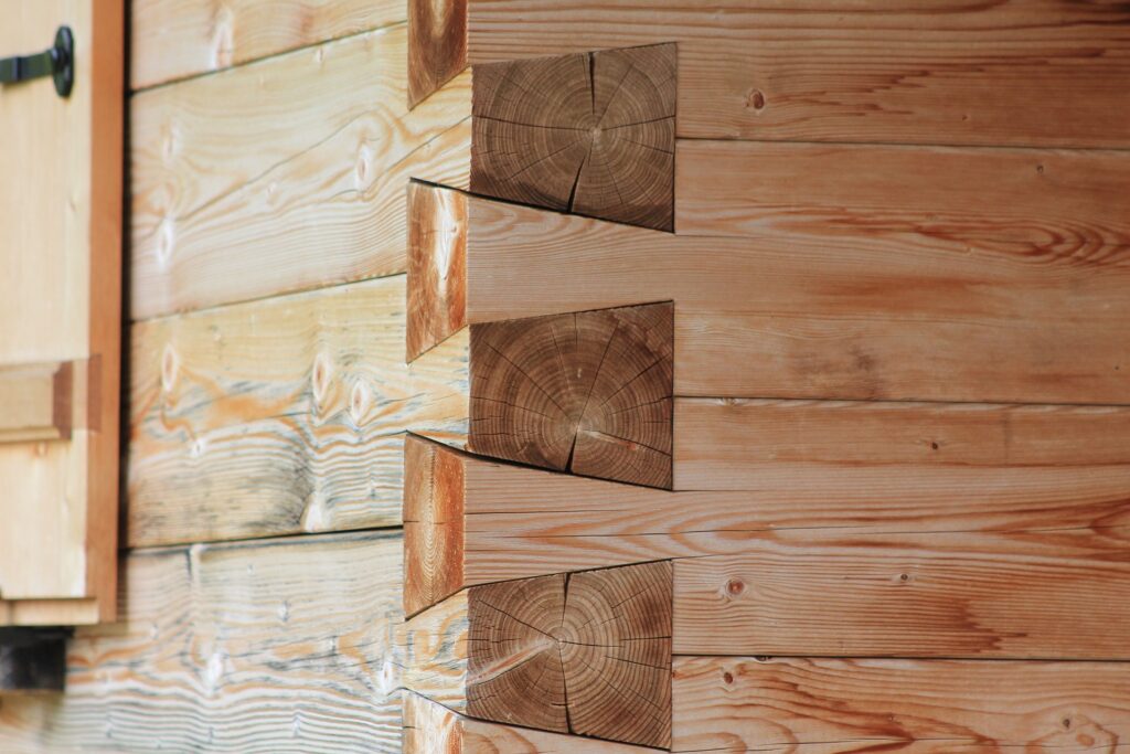 Holzverbindung im Detail