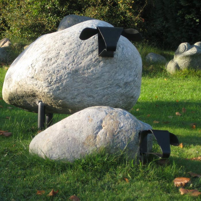 Gartenobjekt aus Naturstein