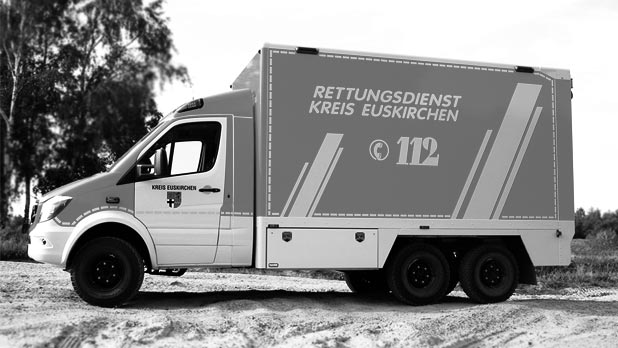 Feuerwehrfahrzeug (Gerätewagen Transport GW-T)