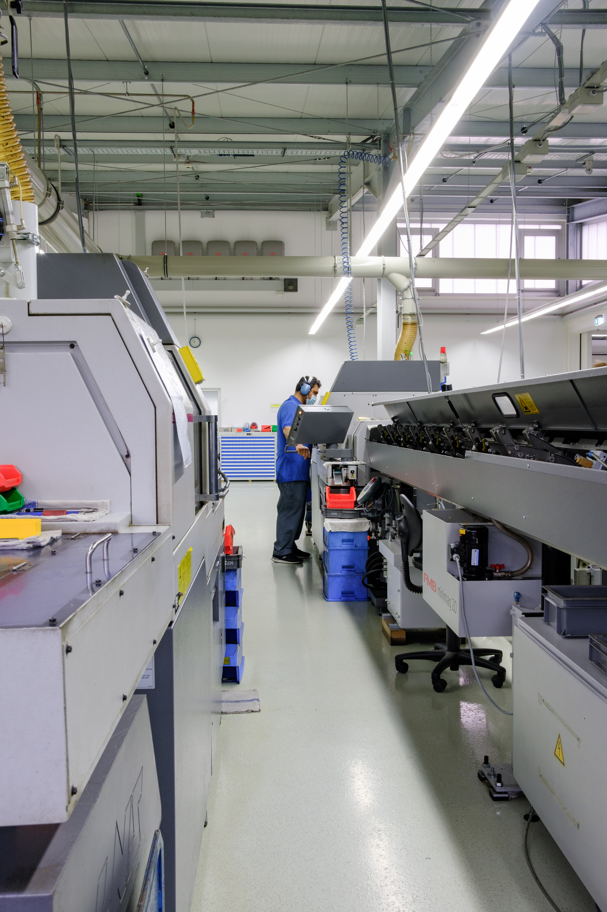 Einblick in die Fertigung