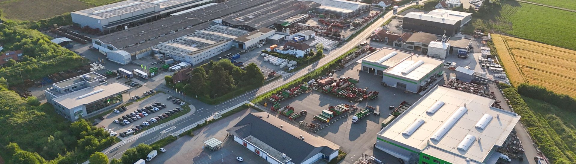 Luftbild Firmengelände Bad Laer