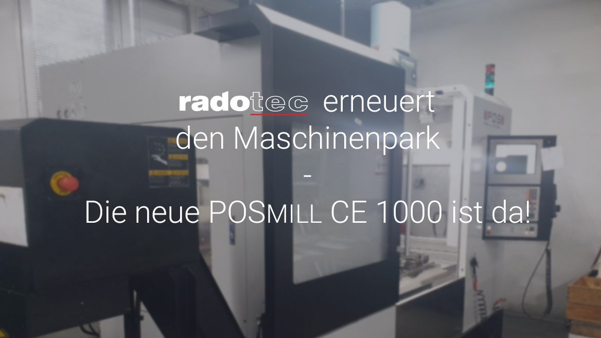POSMill CE 1000 CNC-Fräsmaschine