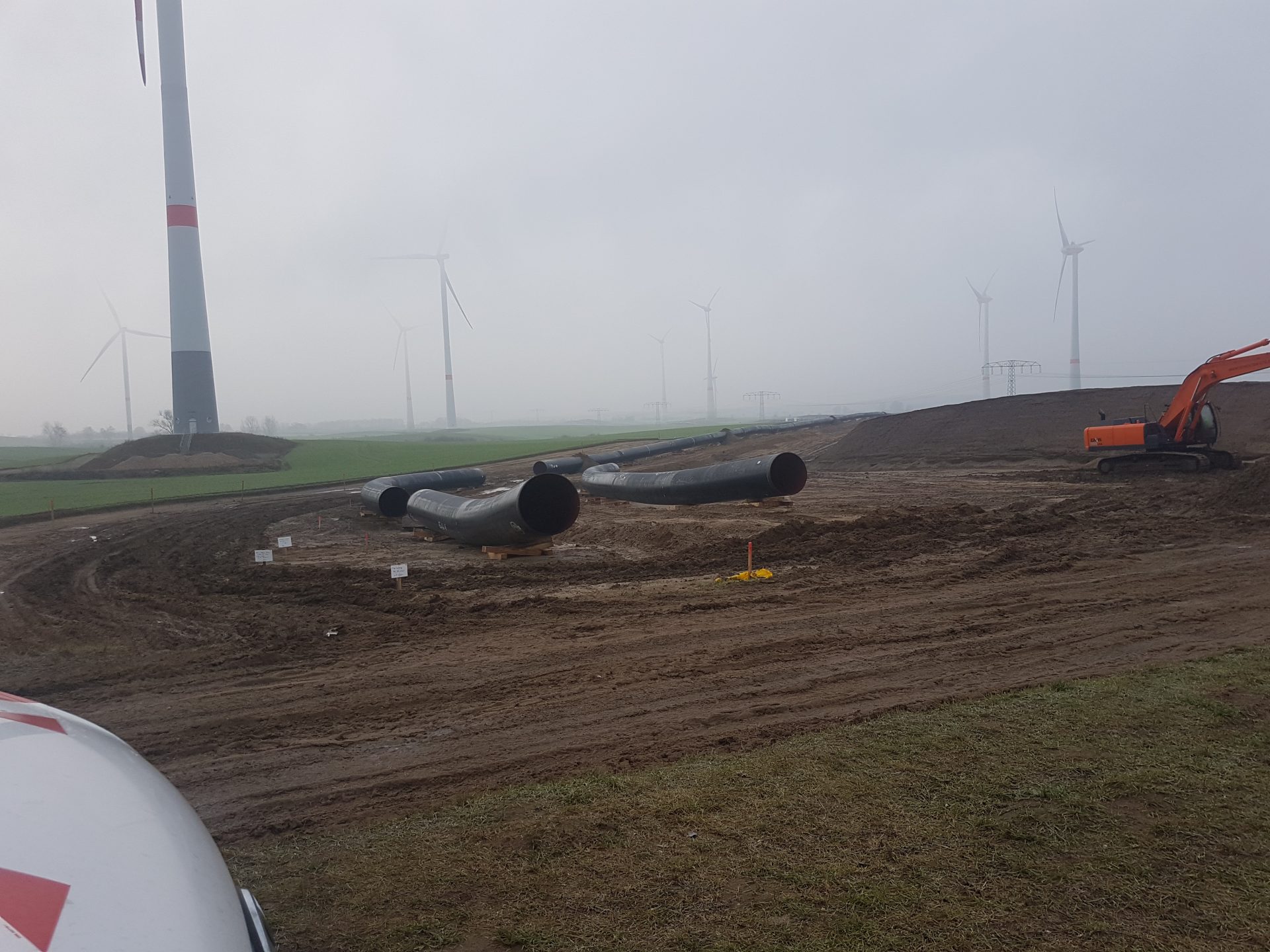 Projektarbeit auf der Baustelle