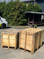 Holzkiste 800x1000x1200 und 800x820x1200