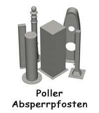 Poller und Absperrpfosten