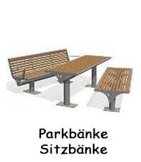 Park- und Sitzbänke