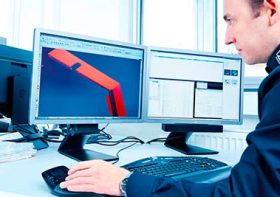 CAD-Konstruktion Blechteil