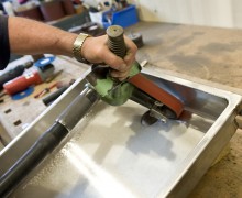 Verputzen im Werk Deißlingen