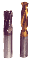 Drill bits (Milled and EDM parts)