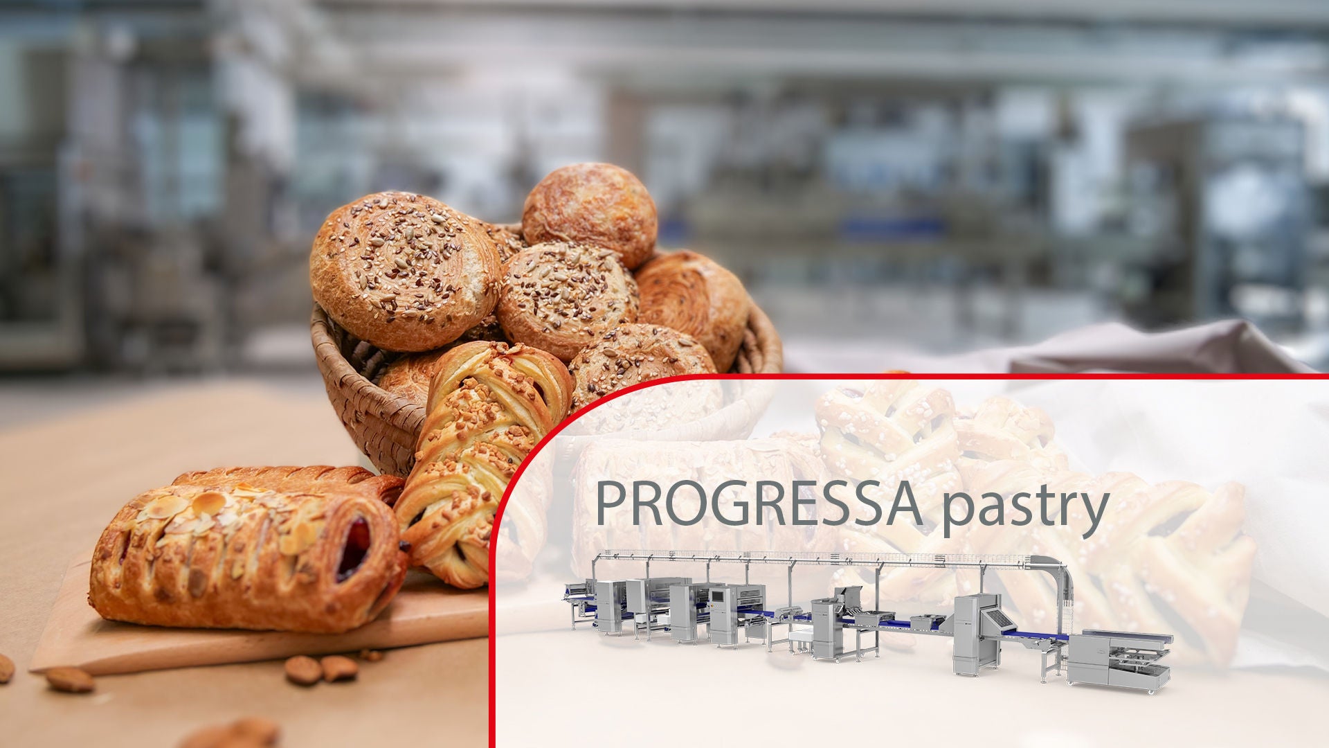 PROGRESSA pastry – fine pastry line with hygienic design