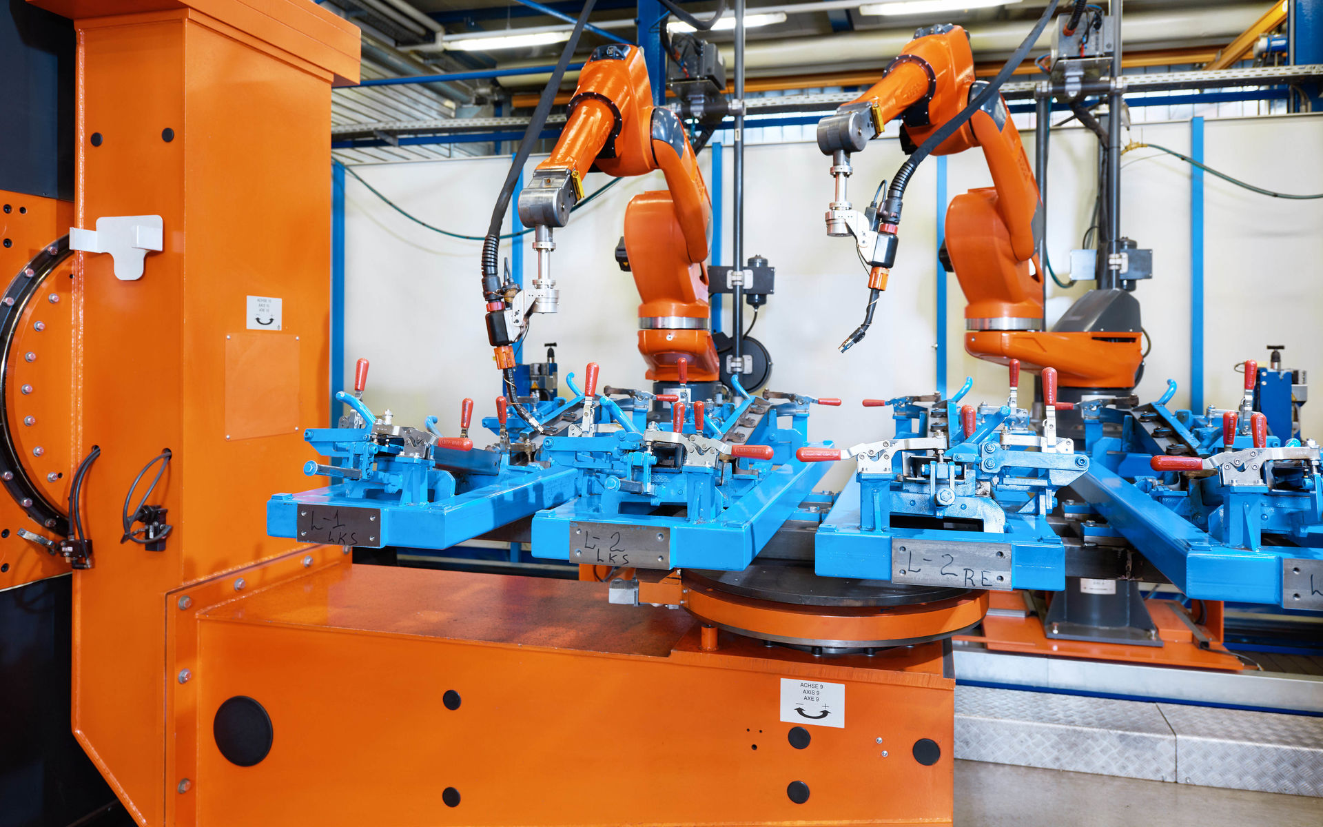 Tools, fixtures and special machinery