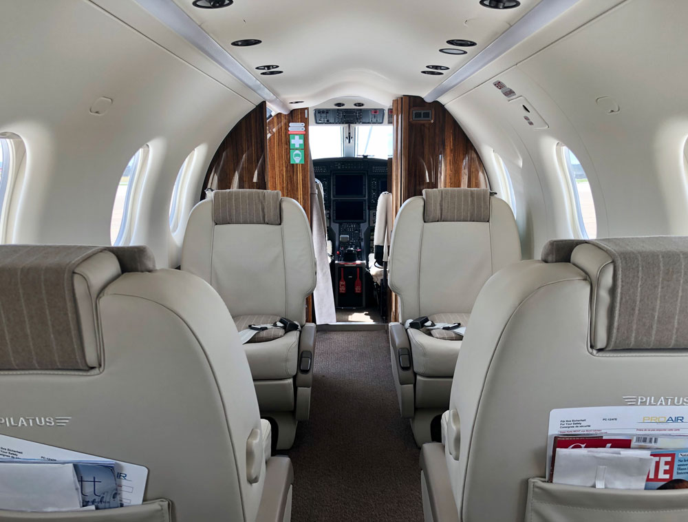 Erste Pilatus PC-12 gewerblich auf eigenem AOC (2018)