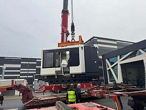 Einbringung der DMG Mori DMC 210 U