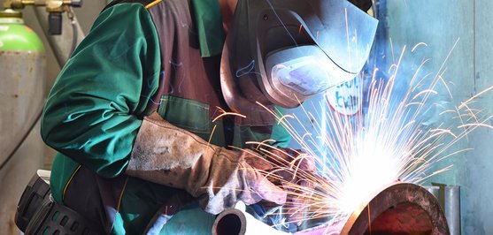 Praktische Schweißerausbildung