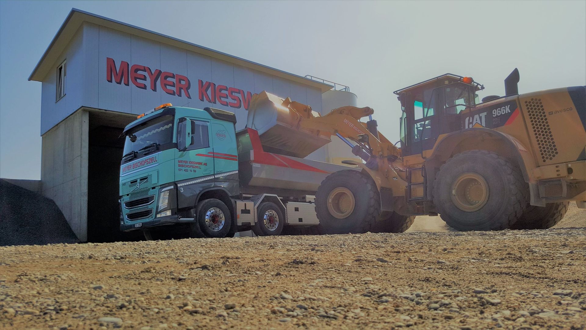 Meyer Kieswerk – Fertigung