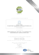 Zertifikat DIN EN ISO 14001:2015