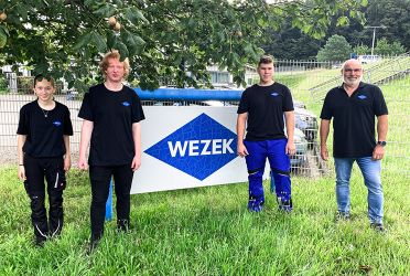 Start in die berufliche Zukunft – Ausbildungsbeginn bei WEZEK