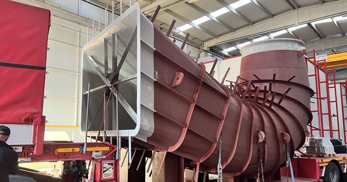 Corrosion protection hall (3,000 m²)