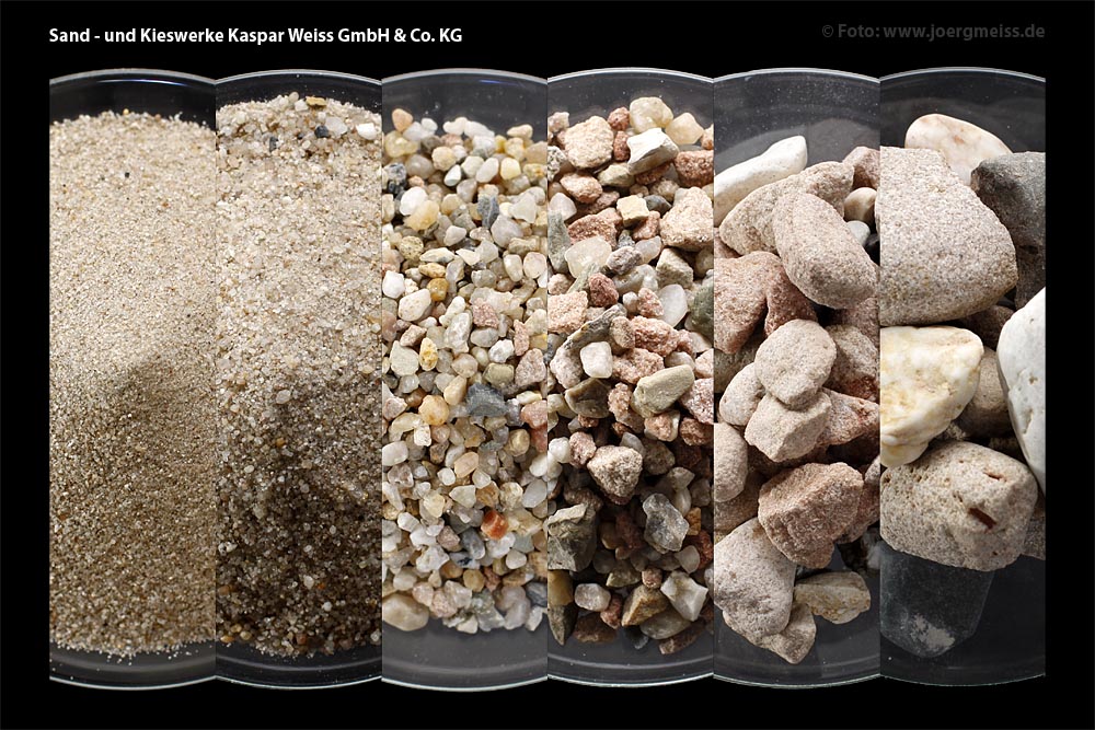 Main quartz sand