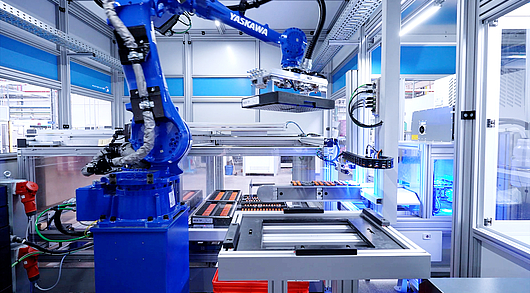 Automatisierung und Puffer-Fördertechnik